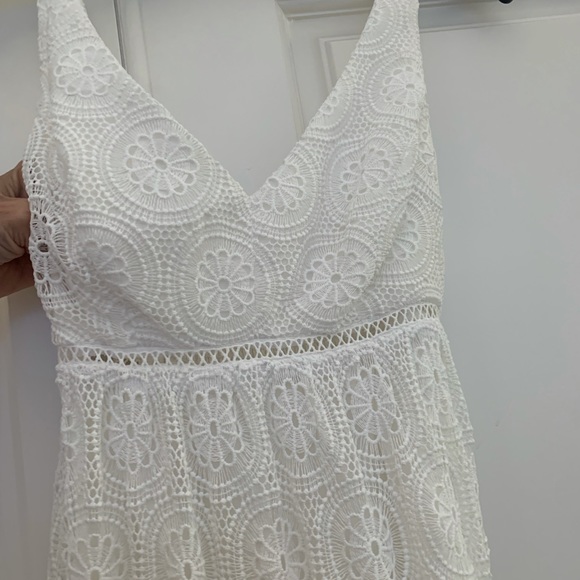 Trina Turk White Eyelet Backyard Dress - Picture 7 of 13
